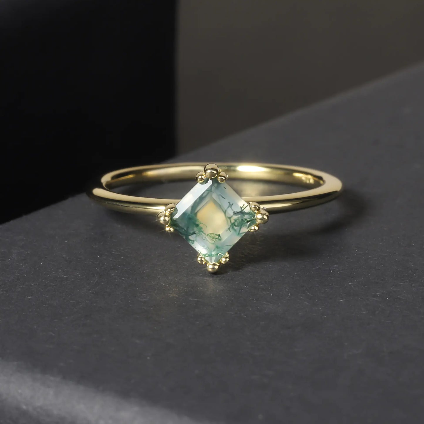 Atheris Flow - Agate Ring