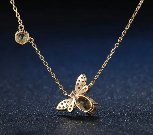 Meliora Glow - Citrine Necklace