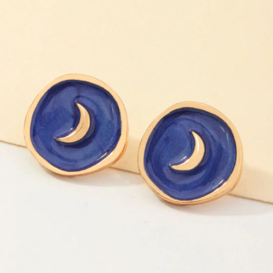Handmade Crescent Moon Earrings