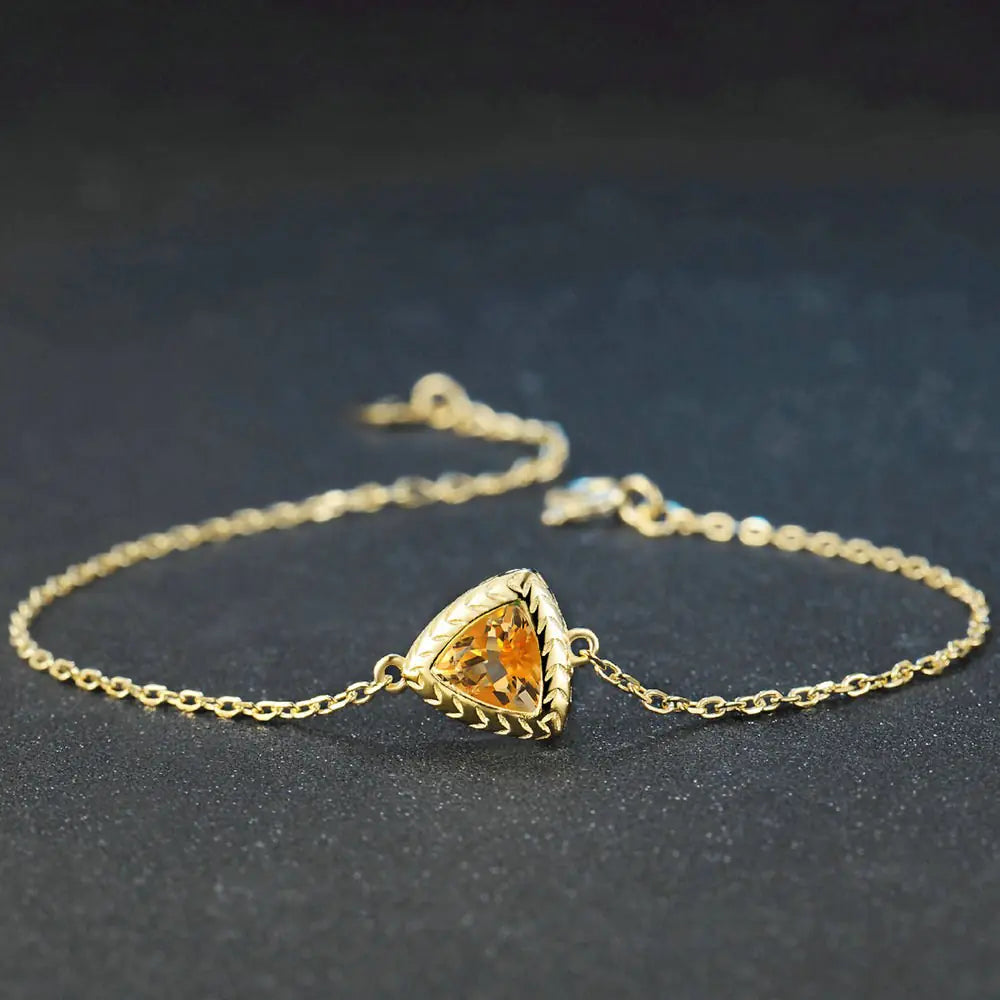 Solara Grace - Citrine Bracelet