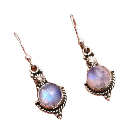 Lunara Prism - Moonstone Earrings