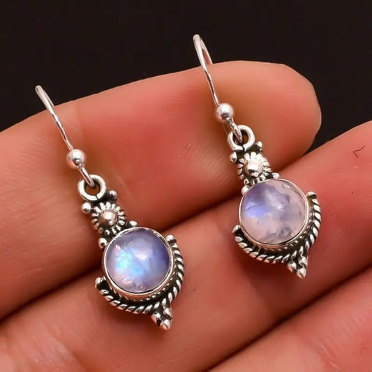 Lunara Prism - Moonstone Earrings