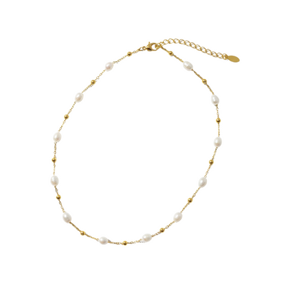 Celistra Wave - Pearl Necklace