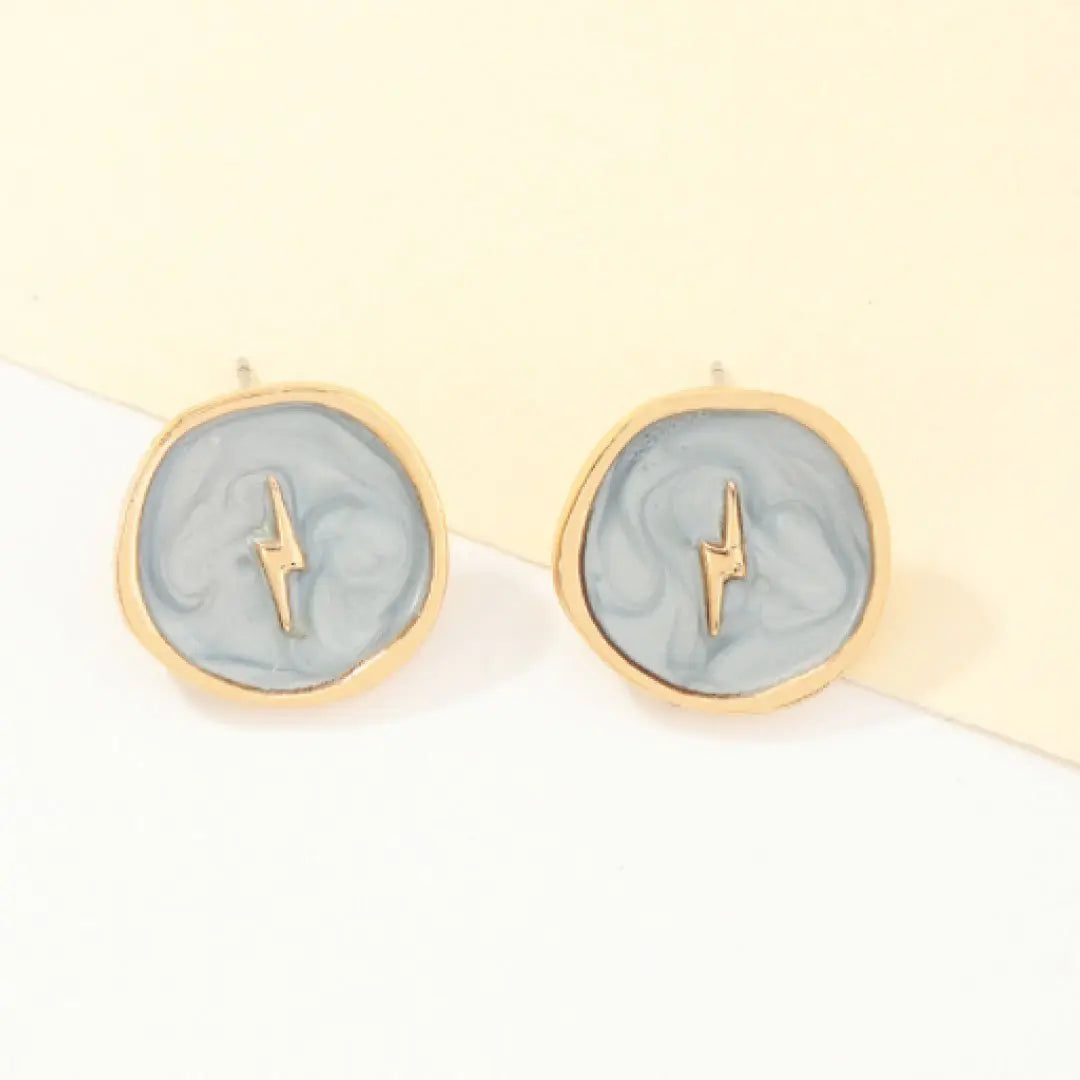 Handmade Lightning Bolt Earrings