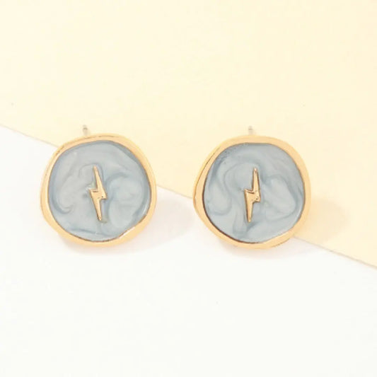 Handmade Lightning Bolt Earrings