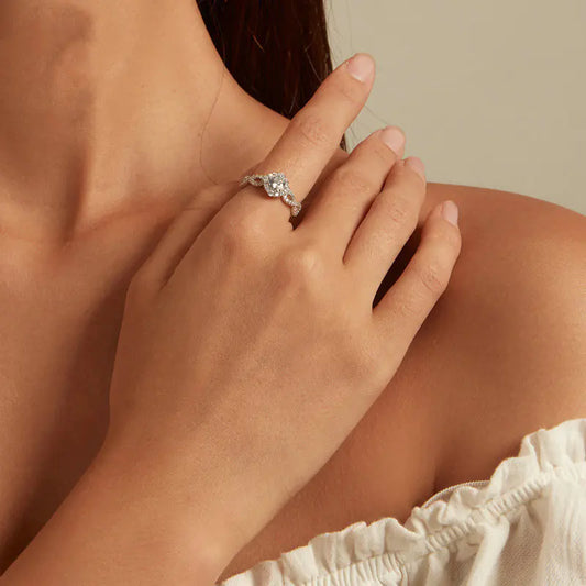 Veyra Light - Zircon Ring