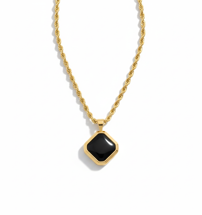 Noctira Edge - Onyx Necklace