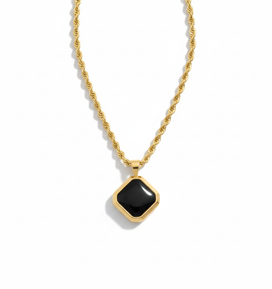 Noctira Edge - Onyx Necklace