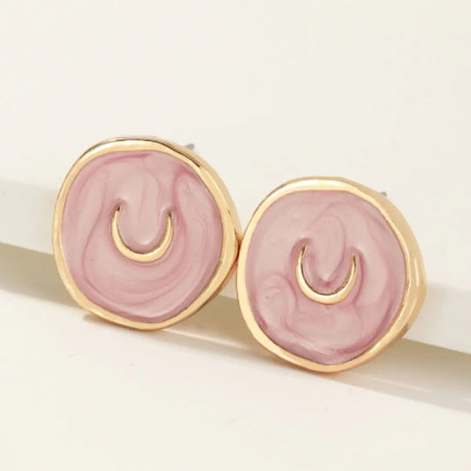 Handmade New Moon Earrings