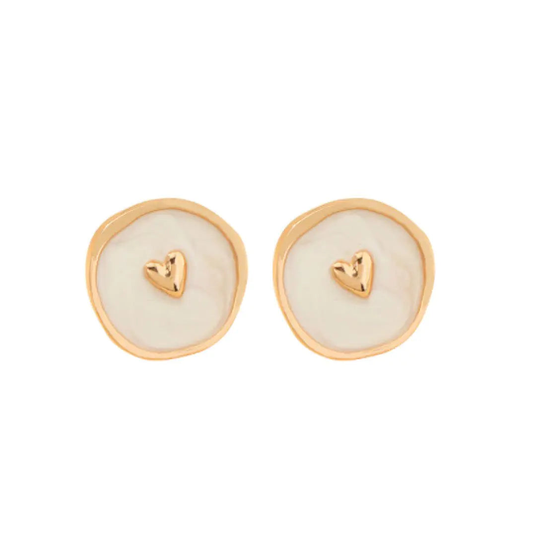 Handmade Heart Earrings