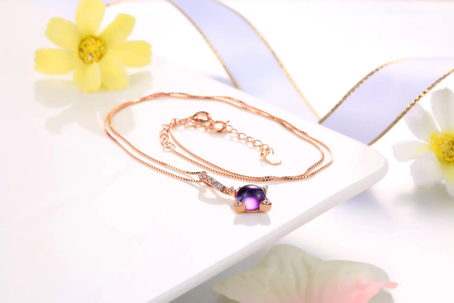 Mystara Light - Amethyst Necklace