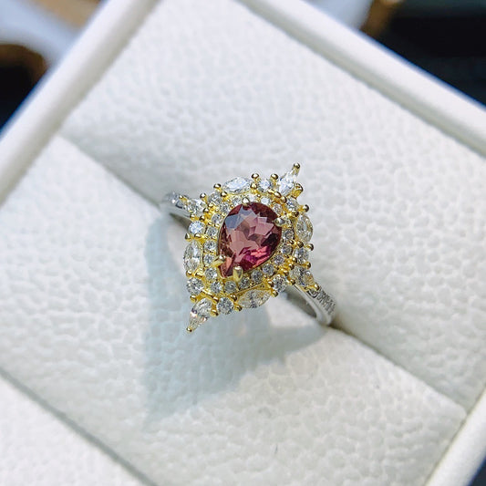 Velora Shield - Tourmaline Ring