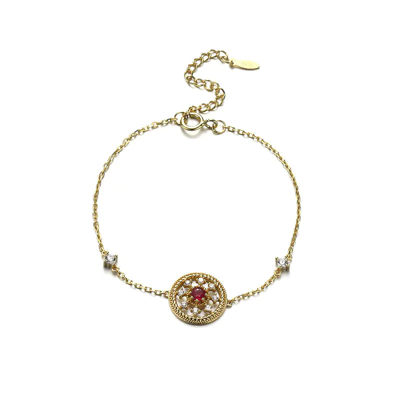 Velora Heart - Ruby Bracelet