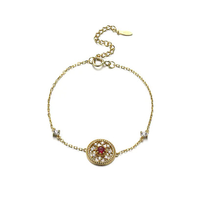 Velora Heart - Ruby Bracelet