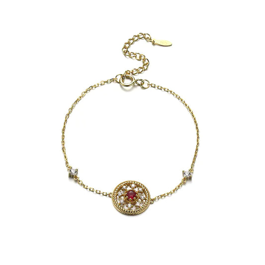 Velora Heart - Ruby Bracelet