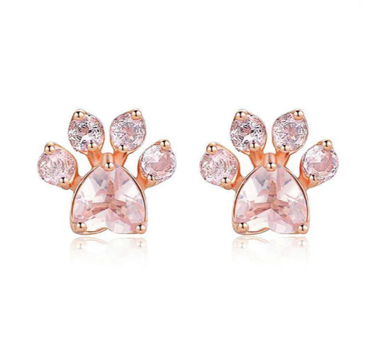 Liora Bloom - Rose Quartz Earrings
