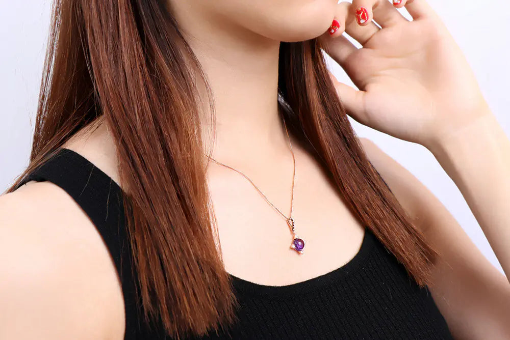 Mystara Light - Amethyst Necklace