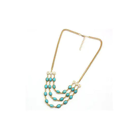 Thalina Tide - Turquoise Necklace