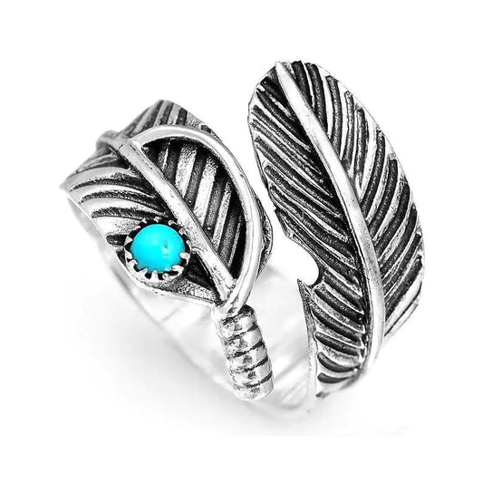 Elyra Wing – Turquoise Ring