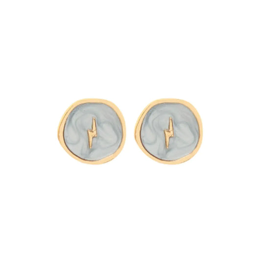 Handmade Lightning Bolt Earrings
