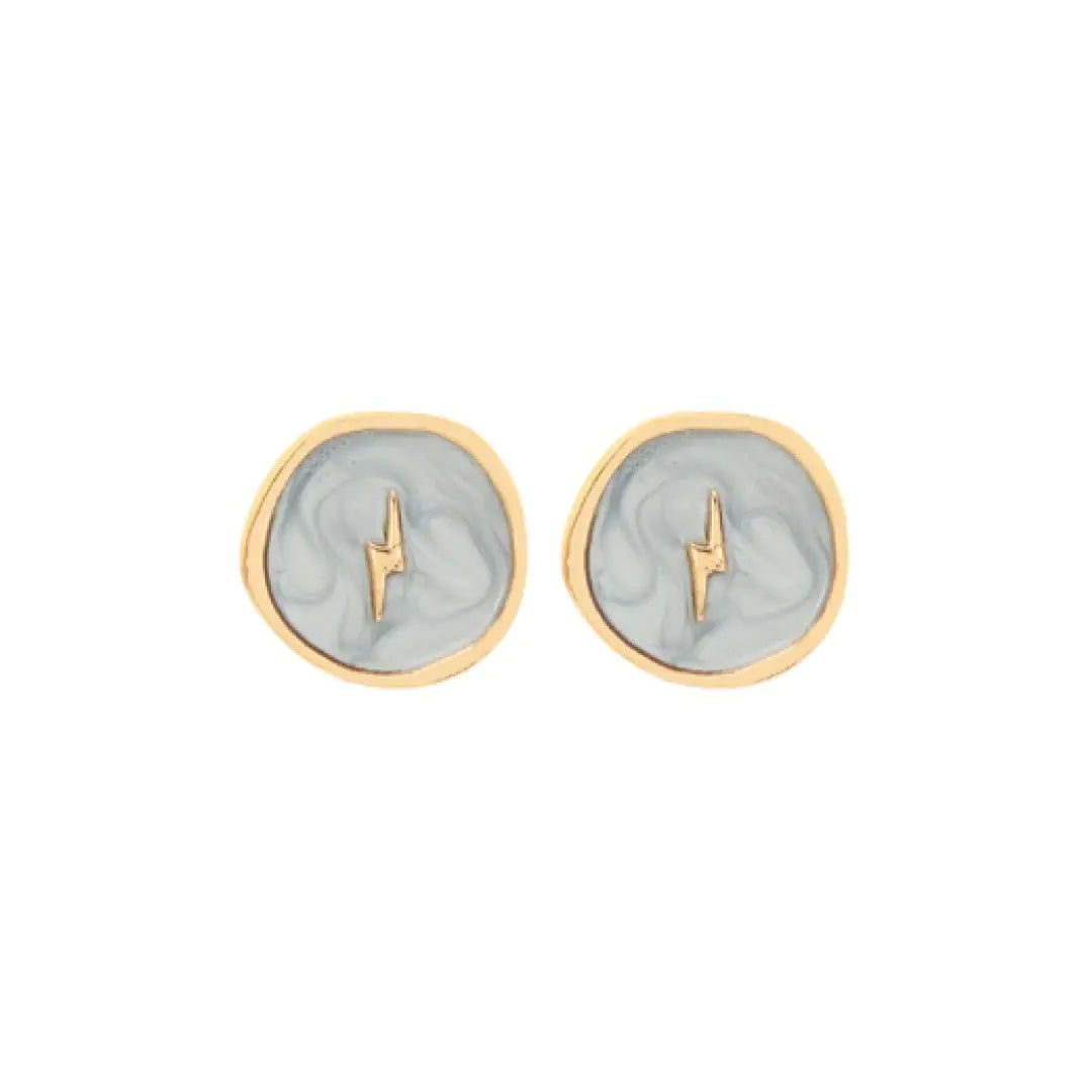 Handmade Lightning Bolt Earrings