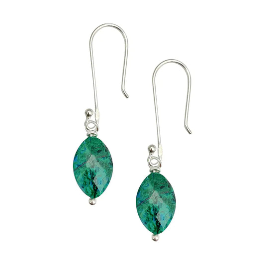 Aelira Drift - Chrysocolla Earrings