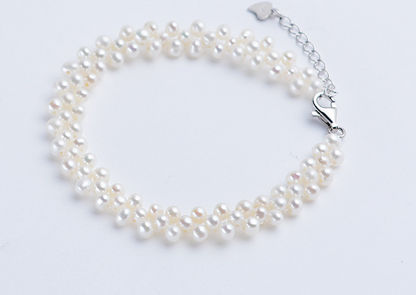 Maristella Glow - Pearl Necklace & Bracelet