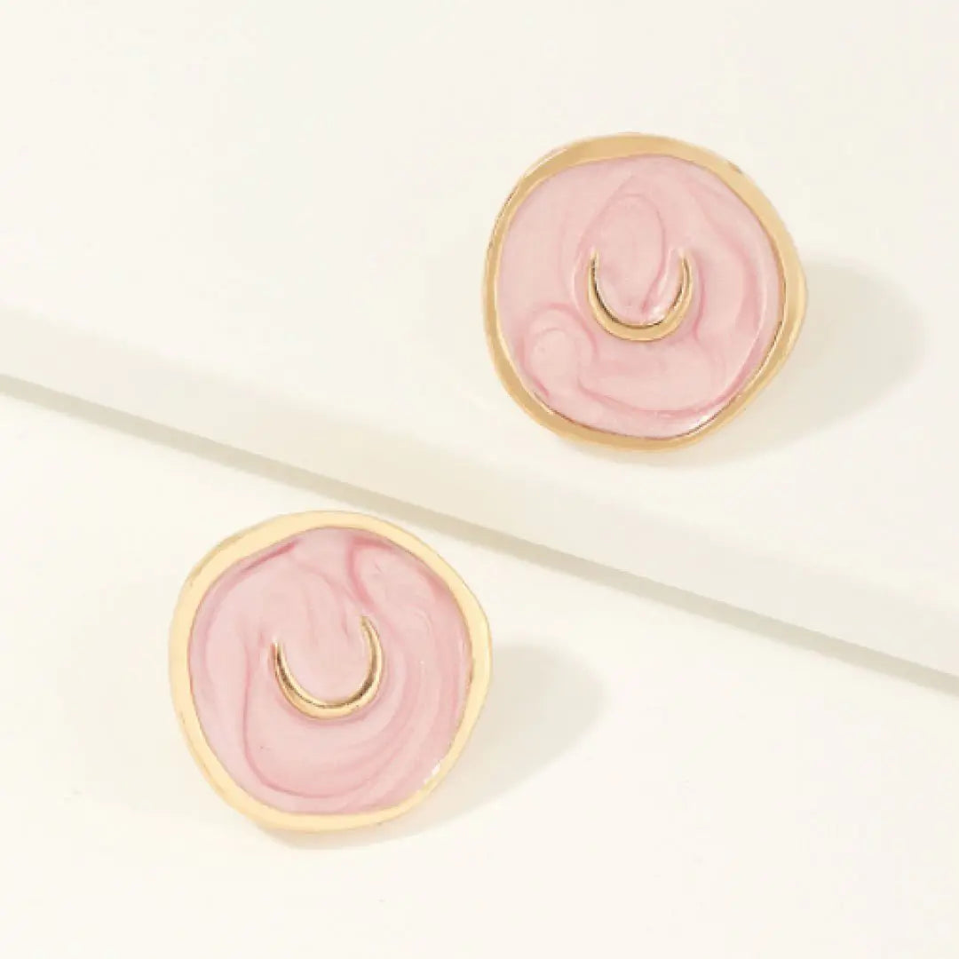 Handmade New Moon Earrings