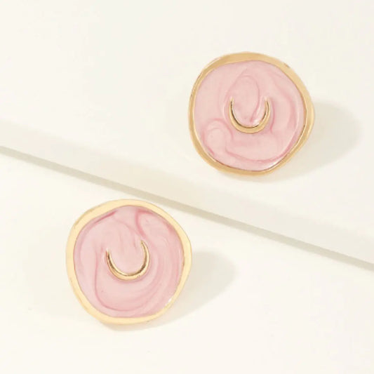 Handmade New Moon Earrings