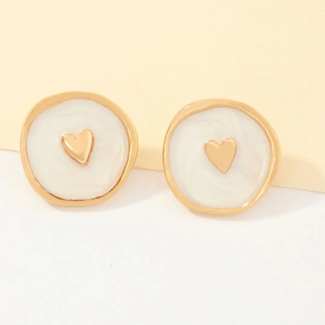 Handmade Heart Earrings