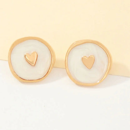 Handmade Heart Earrings