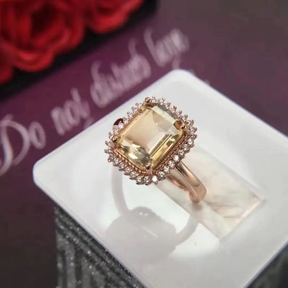 Lysandra Ray - Citrine Ring