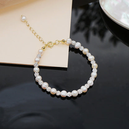 Isolde Grace - Handmade Pearl Bracelet