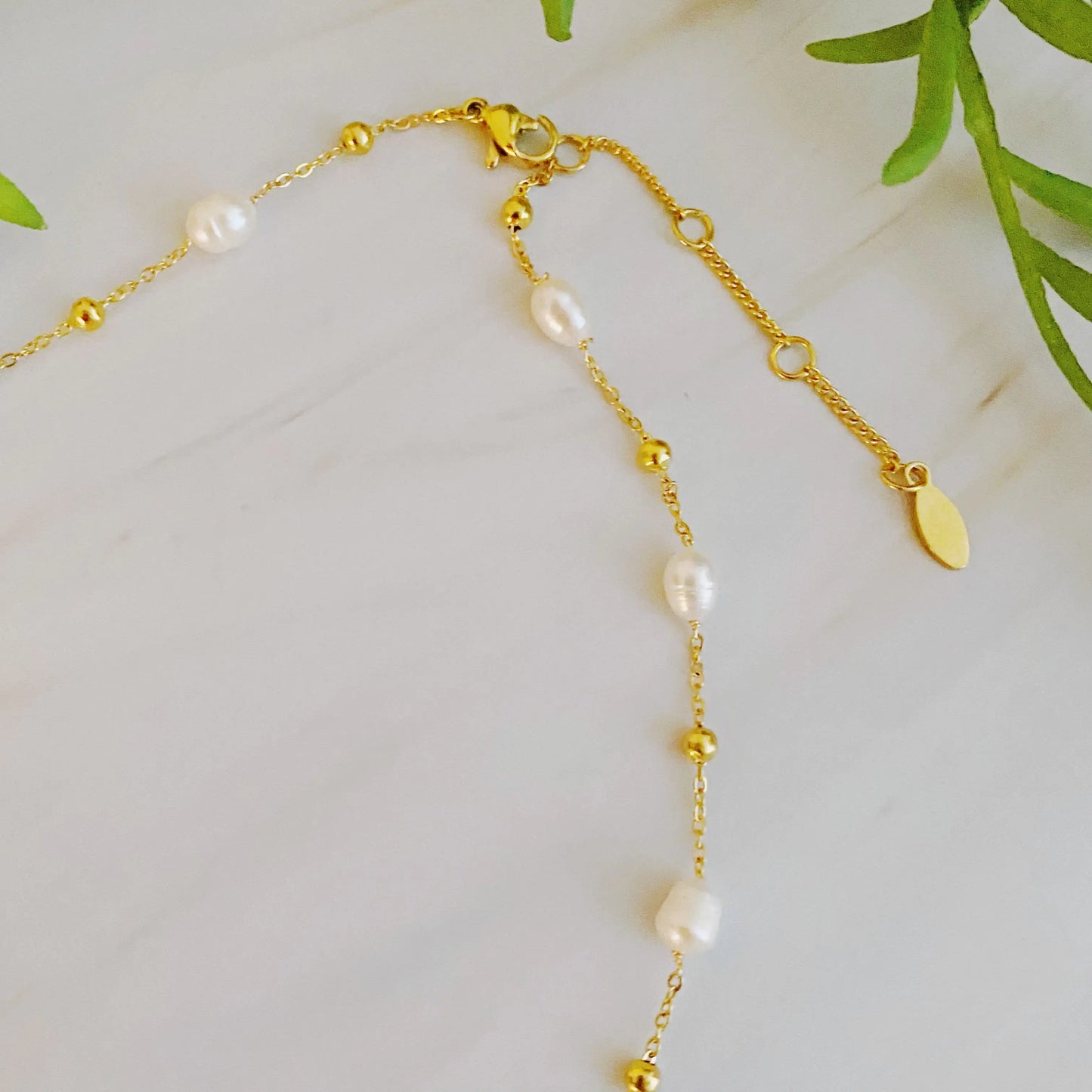 Celistra Wave - Pearl Necklace