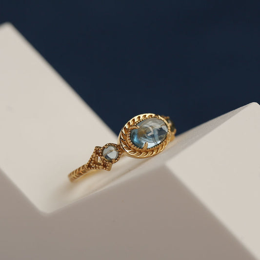 Astris Echo - Topaz Ring