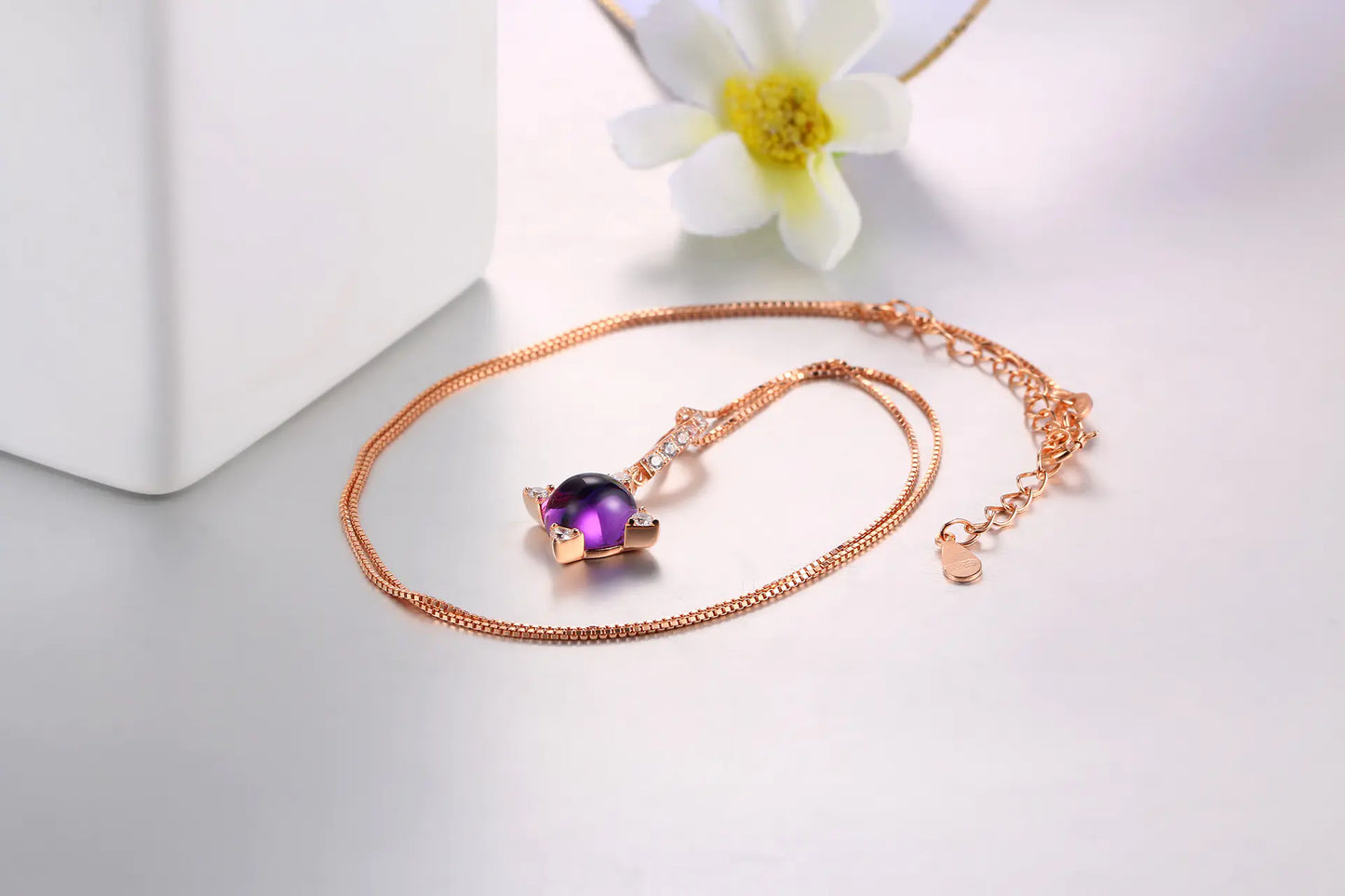 Mystara Light - Amethyst Necklace