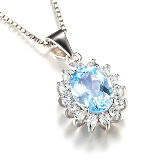 Clarya Star - Topaz Necklace